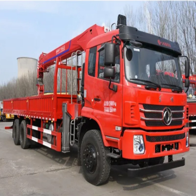 Dongfeng 8t Hydraulic Mobile Straight Boom Crane